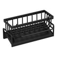 thumbnail image 1 of YIMWNYI Multi-Functional Steel Charcoal Kitchen Sponge Rack - Drainage Organizer for Sink, Countertop Storage for Dish Cloths, Soap, and Scrubbers - Space-Saving Design with Efficient Water Drainage, 1 of 9