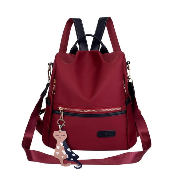 YIMWNYI One Shoulder Two Shoulder Multifunctional Travel Bag Antitheft Backpack, Stylish Travel Bag with Open Pocket, Large Capacity Travel Backpack, Versatile Fashion Bag for Shopping, Work, Travel