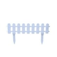 thumbnail image 1 of YIMWNYI PVC Garden Fence, White Flower Bed Edging, Durable and Easy Assembly Mini Fence for Gardens, Lawns, Paths, and Small Animal Protection, 1 of 6