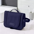 thumbnail image 1 of YIMWNYI Portable Hanging Toiletry Bag, Large Capacity Travel Cosmetic Storage Organizer, Waterproof Multi-Compartment Makeup Bag for Vacation, Luggage, and Office, Compact & Stylish, 1 of 6
