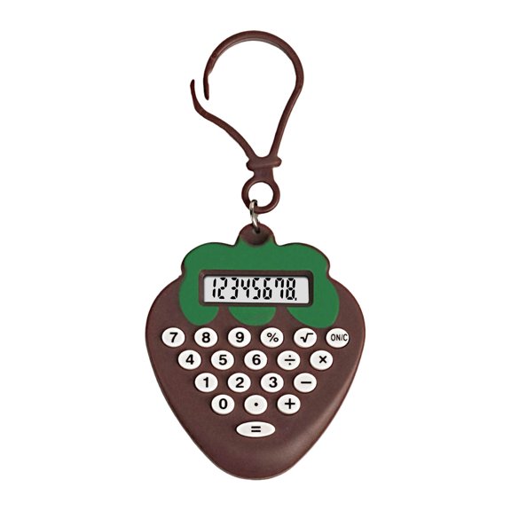 YIMWNYI Portable Mini Calculator with 8-Digit LCD Display, Lightweight Keychain Design, High Sensitivity, Practical for Home, Office, and Travel, Durable Button Layout, Easy to Carry