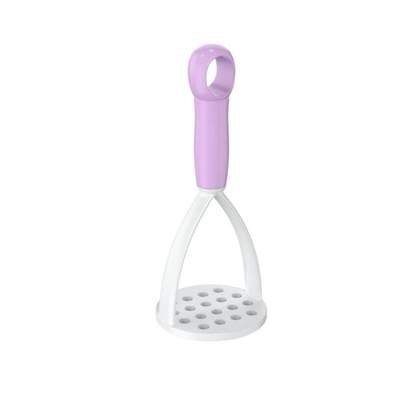 YIMWNYI Potato Masher with Ergonomic Handle, Comfortable Grip, Efficient Leaf Pattern Design, Easy to Clean, Ideal for Potatoes, Yams, Carrots, and Vegetables