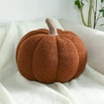 thumbnail image 1 of YIMWNYI Pumpkins Throw Pillows, Fall Decorative Cushions, Cute Pumpkin Plush Toy, Autumn Home Décor, Thanksgiving Party Decoration, Seasonal Accent Pillows, 1 of 6