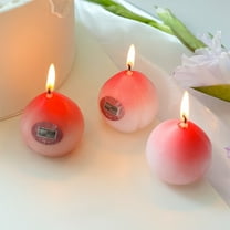 YIMWNYI Scented Soy Candle Gift Set, Peach & Violet Aromatherapy Candle, Stress Relief, Relaxing Gifts for Women, Ideal for Valentine's Day, Mother's Day, Birthday, Christmas, Small Travel-Sized Jar