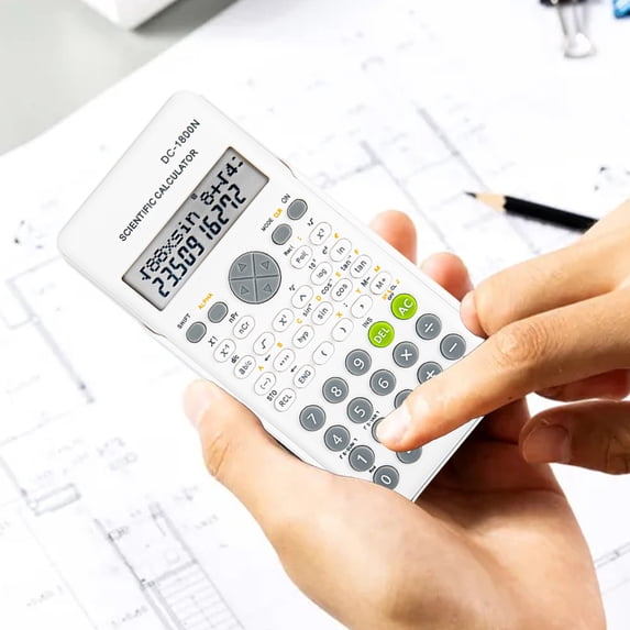 YIMWNYI Scientific Calculator 240 Functions, Desktop Math Calculator, Ergonomic Design, Portable for Exam Use, Includes Instruction Manual, Stylish and Versatile