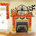 thumbnail image 1 of YIMWNYI Simulated Maple Leaf Vines, Autumn Decoration, Halloween Home Decor, Festive Rattan for Indoor/Outdoor, Fall Party Supplies, Seasonal Decor, 1 of 6