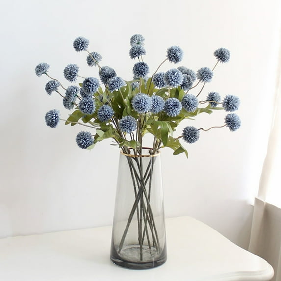 YIMWNYI Simulation Dandelion Flowers, Artificial Silk Flowers, Waterproof Fake Flowers for Home Decor, Colorful Outdoor Decoration, Lifelike Floral Arrangement