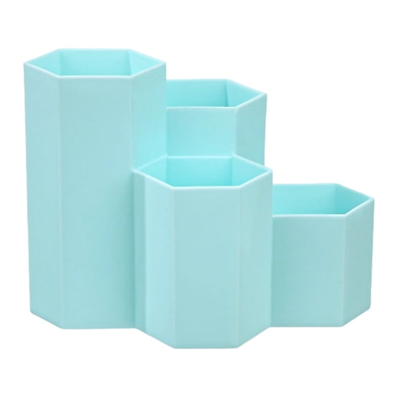 YIMWNYI Small Multifunctional Organizer Desk Caddy, Office Storage Tray, Pen Pencil Brush Holder, Bathroom Countertop Storage, Eco-Friendly Home Accessory