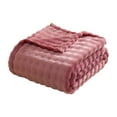thumbnail image 1 of YIMWNYI Soft Fleece Blanket Warm Double-sided Layered Throw, Cozy & Lightweight All-season Blanket, Machine Washable Velvet Bedspread, Luxurious Solid Color Comforter, 1 of 6