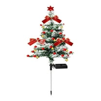 YIMWNYI Solar Christmas Tree Lights, Outdoor Waterproof String Lights, Eco-Friendly Decor, Indoor Holiday Decorations, Perfect for Parties and Festivals, Twinkling Star LED Lights
