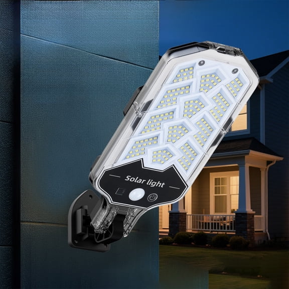 YIMWNYI Solar Powered Outdoor Courtyard Light, Ultra Bright Motion Sensor, Waterproof LED Security Light, Energy Efficient Solar Lamp for Garden and Pathway, Durable Outdoor Lighting Solution