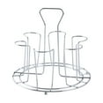 thumbnail image 1 of YIMWNYI Storage Rack, Stainless Steel Cup Holder, Stylish Coffee Table Organizer, Versatile Drinkware Display, Compact Design, Efficient Space Utilization, Drip Dry Storage Solution, 1 of 6