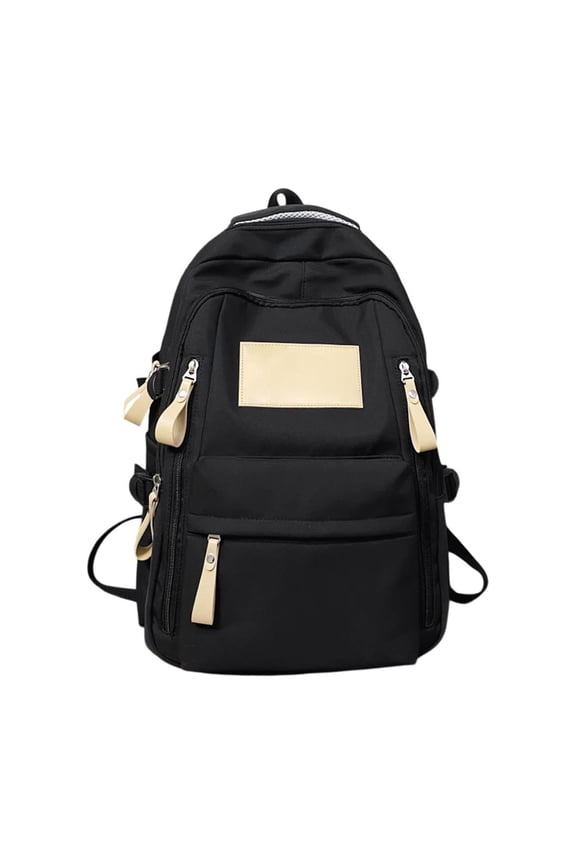 Stylish Korean-Style Backpack, Large-Capacity Backpack, Durable Water-Proof Material, Multi-Compartment Design, Perfect for Work and Travel, Trendy and Versatile Fashion Accessory