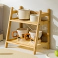 thumbnail image 1 of YIMWNYI Tea Coffee Bar Organizer Shelf, Double Layer Storage Rack, Wood Mug Rack, Versatile Kitchen Countertop Accessory, Stylish Home Decor, Multifunctional Desktop Organizer, 1 of 6