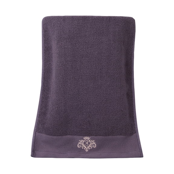 YIMWNYI Thickened Cotton Face Towel, Soft & Absorbent, Ideal for Sensitive Skin, Embroidered Washcloth for Bathroom, Gym, Travel, Housewarming Gift