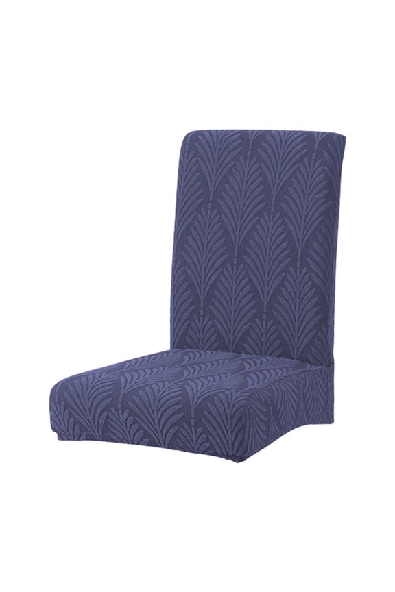 Thickened Leaf Chair Cover, Hotel Household Elastic Full Cover, Polyester Seat Cover, Indoor Home Decor for Dining Room, Patio, Kitchen, Digital Printing Pattern, Machine Washable