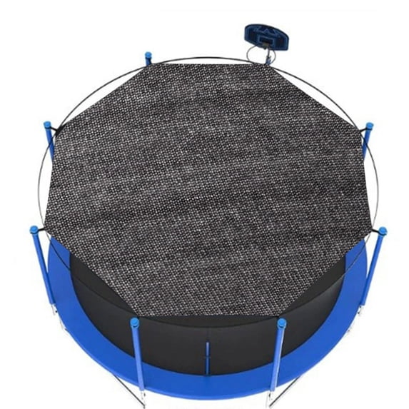 YIMWNYI Trampoline Sun Shade Cover, Sun Protection, Durable Material, UV Resistant, Trampoline Accessories for Outdoor Backyard Play, Weatherproof Trampoline Cover