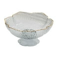 thumbnail image 1 of YIMWNYI Transparent Snack Tray for Home Living Room: Stylish & Visible Coffee Table Candy and Dry Fruit Organizer with Draining Design - Non-Slip, Large Capacity, Multi-Color Options Available, 1 of 6