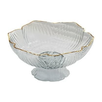 YIMWNYI Transparent Snack Tray for Home Living Room: Stylish & Visible Coffee Table Candy and Dry Fruit Organizer with Draining Design - Non-Slip, Large Capacity, Multi-Color Options Available