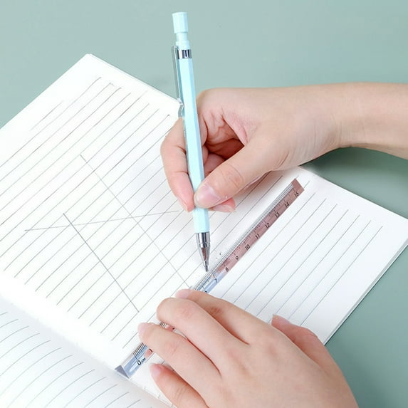 YIMWNYI Triangular Ruler, Transparent Plastic, Accurate Measurements, Versatile Uses, Ideal for Geometry and Drafting, Lightweight and Compact