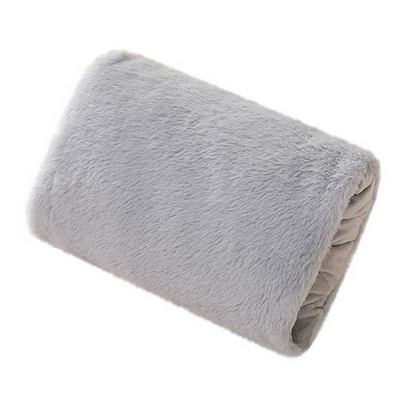 YIMWNYI USB Hand Warmer, Portable Electric Heating Bag, Removable & Washable Plush Hand Warmer, Fast Heating for Outdoor & Indoor Use, Solid Color, 10W, 45℃