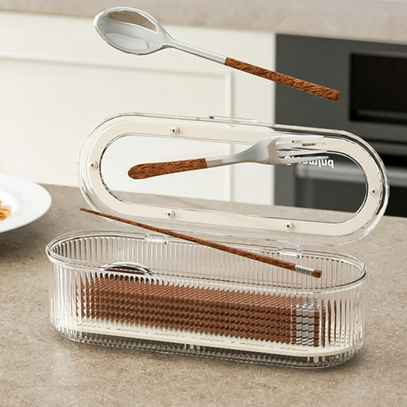 YIMWNYI Utensil Drying Rack For Kitchen Counter, Cutlery Drainer Sink Organizer, Compact Dish Drying Rack, Easy Clean, Dishwasher Safe, Space-Saving, Storage Solution