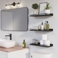 thumbnail image 1 of YIMWNYI Wall Shelf Floating Rack, Bathroom Kitchen Storage Organizer, Multifunctional Bookshelf, Modular Design for Home Decoration, Durable Wall Hanging Unit, Space-Saving Display Solution, 1 of 6