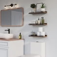 thumbnail image 1 of YIMWNYI Wall Shelf Floating Rack, Bathroom Kitchen Storage Organizer, Multifunctional Bookshelf, Modular Design for Home Decoration, Durable Wall Hanging Unit, Space-Saving Display Solution, 1 of 6