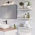 thumbnail image 1 of YIMWNYI Wall Shelf Floating Rack, Bathroom Kitchen Storage Organizer, Multifunctional Bookshelf, Modular Design for Home Decoration, Durable Wall Hanging Unit, Space-Saving Display Solution, 1 of 6