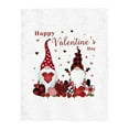 YINECHENCER Throw Blanket Beige Printed Valentine'S Day Envelope