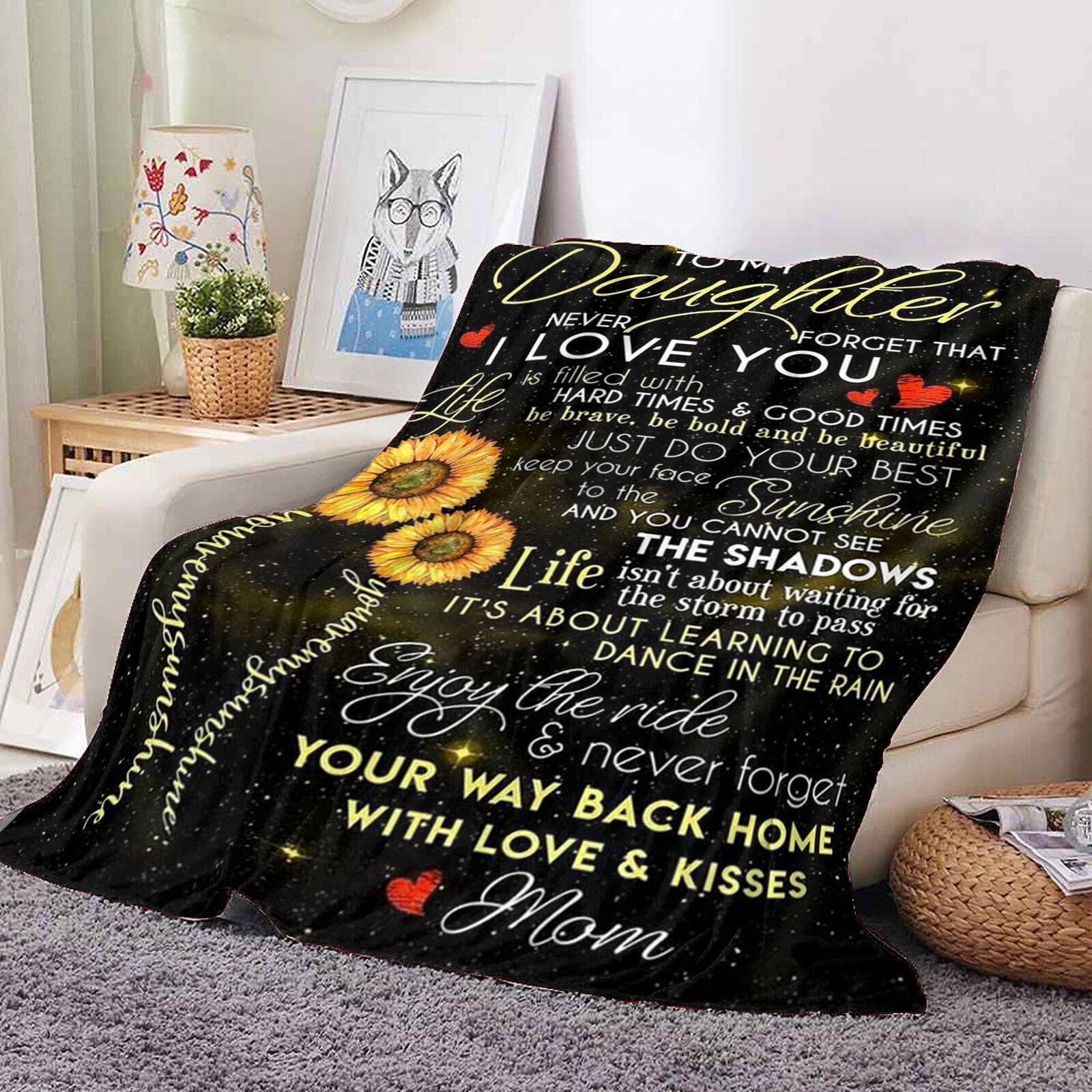 Daughter blankets for sale hotsell
