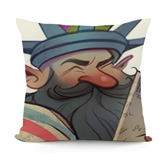 YINGXI 4th of July Patriotic Decorative Throw Pillow Covers, The Statue of Liberty Gnome Uncle Sam God Bless America Cushion Case Decor, Red Blue Sweet Land American USA Home Decoration 20x20in