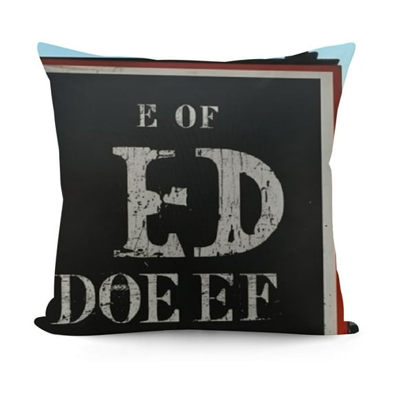 YINGXI Beer Quotes Pillow Covers Vintage Home Sofa Decor Throw Pillow Cases Cushion Cover Black White Standard Pillowslip 22x22in