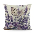 thumbnail image 1 of YINGXI Bless This Home Spring Throw Pillow Covers,Purple Summer Cushion Case for Sofa Couch 20x20in, 1 of 5