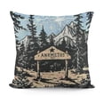 thumbnail image 1 of YINGXI Camping Throw , - , Best for Rv Owners, Rv Decor ，Camping Decor for 22x22in, 1 of 5