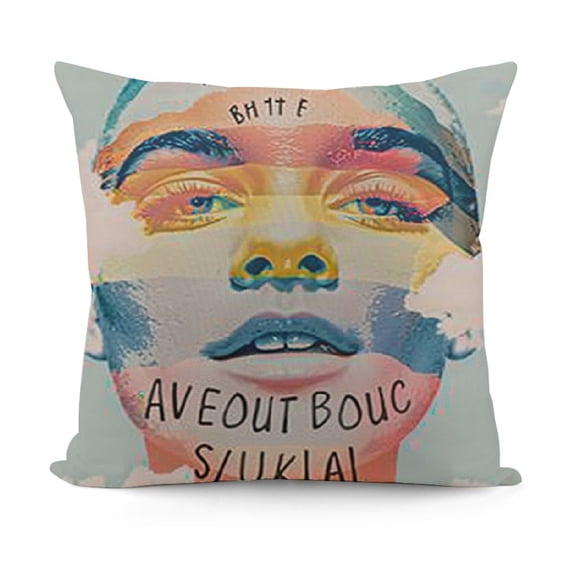 YINGXI Classroom Decor Pillow Covers, Decor Kids Throw Pillow Covers Linen Inspirational Quote for Couch Sofa Home 12x12in