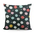 thumbnail image 1 of YINGXI Colorful Pattern Throw Pillow Covers Square Pillowcases Outdoor Indoor Cushion Covers for Home Office Decor, Double-Sided Printed 24x24in, 1 of 5
