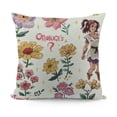 thumbnail image 1 of YINGXI Danish Pastel Floral Pillow Covers, Gifts for Women Teenage Girls, for Kids, Danish Pastel Room Decor, Room Decor 24x24in, 1 of 5