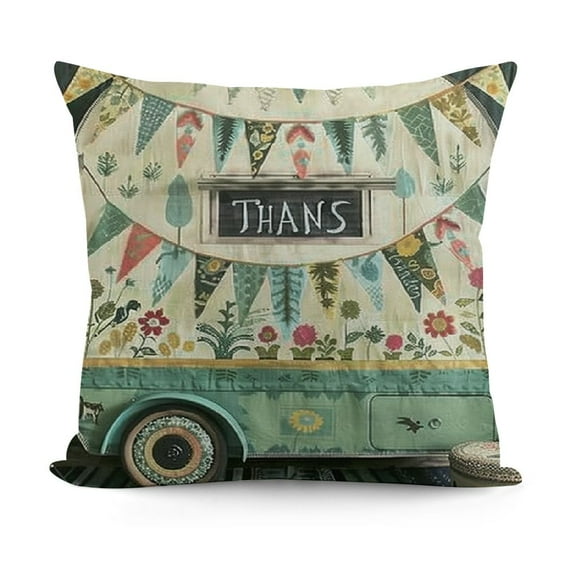 YINGXI Decor, Camping Pillows , ,Camping Decor for ,Rv Decor 18x18in
