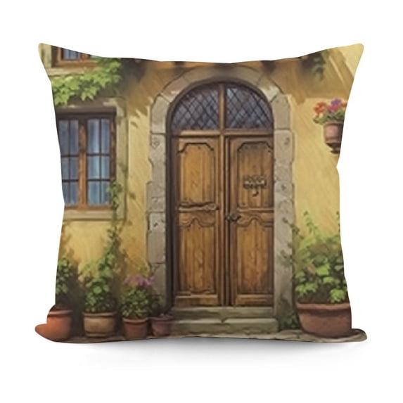 YINGXI Decorative Throw Pillow Case, Different in , , 12x12in