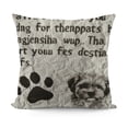 thumbnail image 1 of YINGXI  Dog Pillow Covers, Dog Throw Pillow, Gifts for Dog Lovers, Dog Mom Gifts, Dog Dad Gifts, Dog Owner Gifts, Pillow for Dogs, Dog Room Decor, Dog Home Decor 12x12in, 1 of 5
