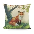 thumbnail image 1 of YINGXI Fall Animals Throw Pillow Covers Decorative Pillows for Sofa Couch Fall Decor 12x12in, 1 of 5