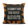 thumbnail image 1 of YINGXI Fall Means Football Y'all Decorative Throw Pillow Cover, Autumn Leaves Football Please Quote Cushion Case Decor, Ball Pumpkin Maple Soccer Lover Decoration for Sofa Couch 18x18in, 1 of 5