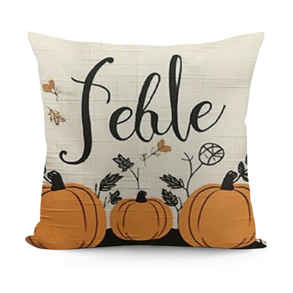 YINGXI Fall Pillow Covers, Fall Reversible Pillow,Fall Decor, Fall Pillows Decorative Pillow Covers,Fall Outdoor Pillow Covers,Fall Decorations Outdoor Indoor,Thanksgiving Decor 24x24in