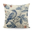 thumbnail image 1 of YINGXI Flowers Blue and White Throw Pillow Cover,Cushion Case Outdoor Decoration for Sofa Couch Farmhouse 22x22in, 1 of 5