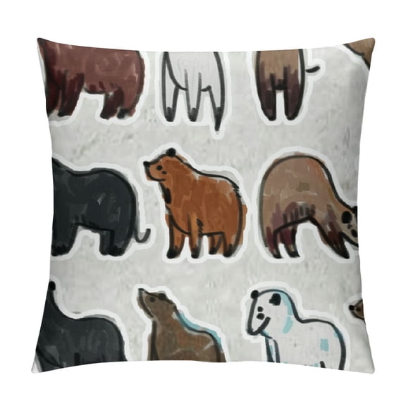 YINGXI Funny Cat Butt Gallery Decorative Throw Pillow ″,Unique and Quirky Decorations for Home Bedroom Living Room Sofa Couch Office Cafe,Lovely Gift for Cat Lovers Girls Women 12x12in