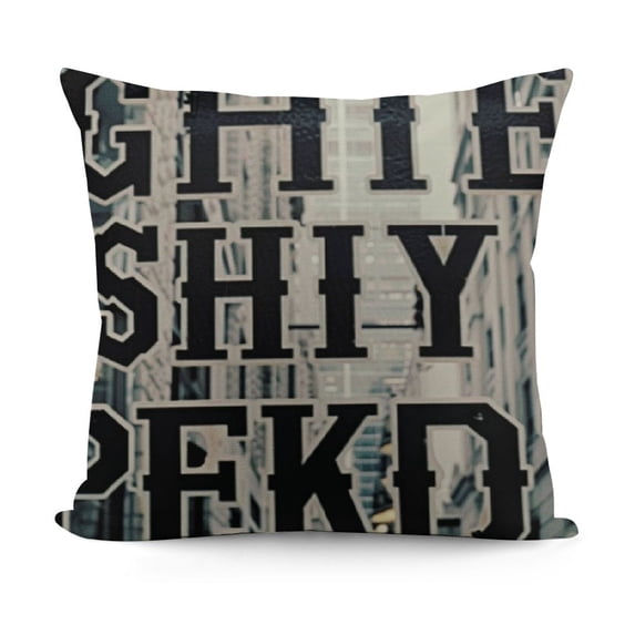 YINGXI Funny Quote Decorative Throw Pillow Case Fresh Out of f CKS Funny Decoration Cushion Cover Home Decor for Sofa Couch 24x24in
