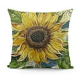 thumbnail image 1 of YINGXI Get Throw Pillow Covers,Yellow Green for Sofa Couch Decorations 18x18in, 1 of 5