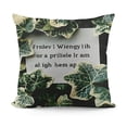 thumbnail image 1 of YINGXI God Will Be with You Bible Verse Pillows case Christian Gifts for Women Friends Inspirational Religious Christian Religious Gifts Flannel Pillow Case Cushion Cover 22x22in, 1 of 5