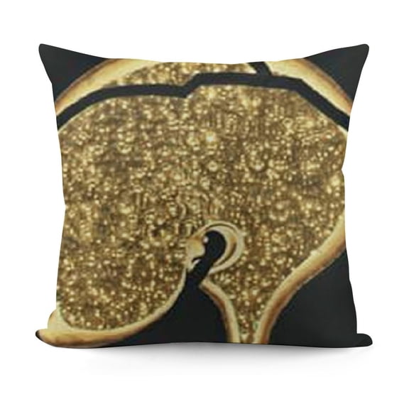 YINGXI Halloween Decoraive s Black Goth Decor for Sofa 12x12in